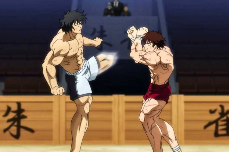 gambar karakter tokita ohma vs hanma baki dari anime crossover baki hanma vs kengan ashura