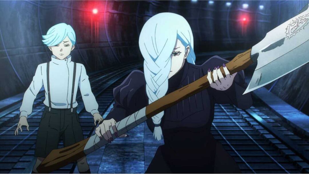 gambar karakter ui ui dan mei mei dari anime jujutsu kaisen