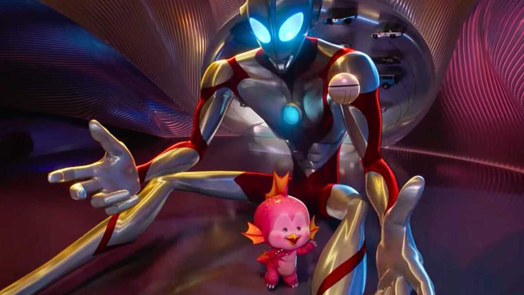 gambar karakter ultraman, emi, mina dari film ultraman rising