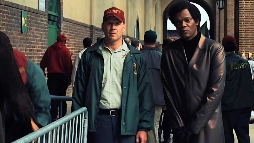 gambar bruce willis dan samue l jackson di filmm unbreakable