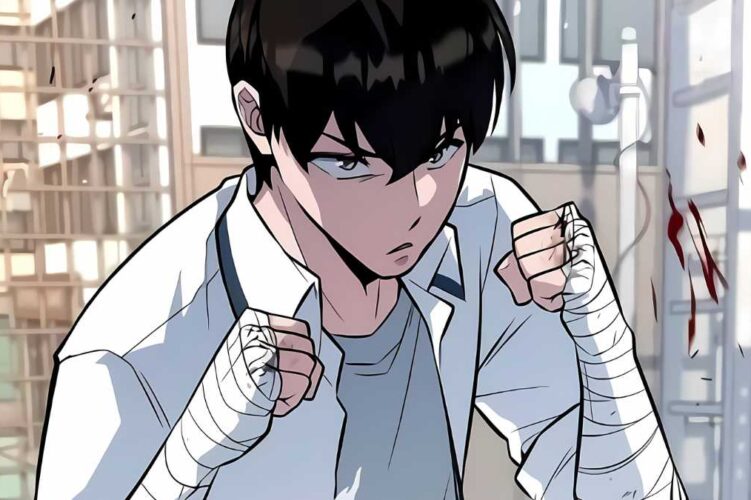 gambar karakter Lee Gilsoo dari manhwa King of the Arena
