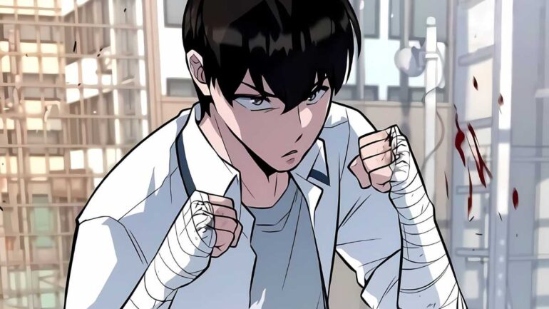 gambar karakter Lee Gilsoo dari manhwa King of the Arena