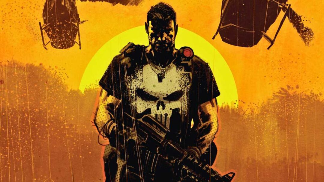 gambar karakter The Punisher dari komik marvel