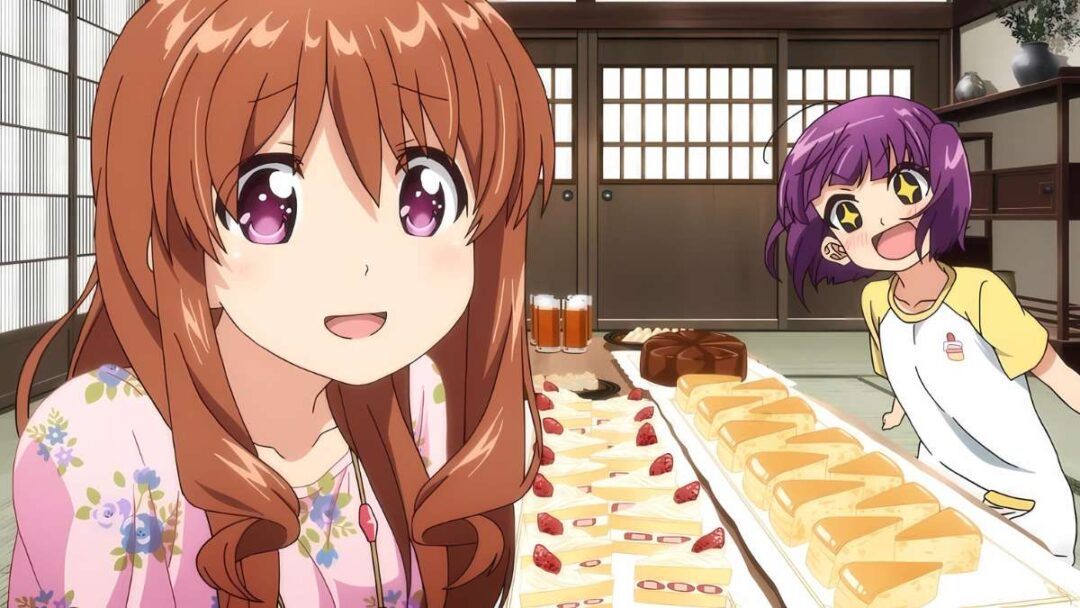 gambar dari anime kuliner Koufuku Graffiti