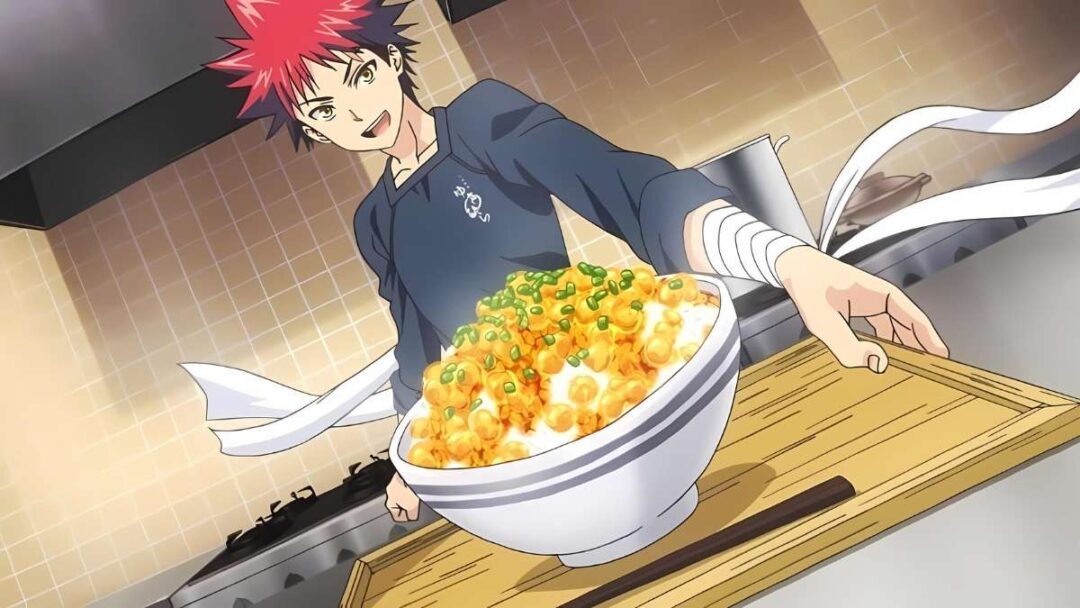 gambar dari anime masak-memasak, anime Shokugeki no Souma