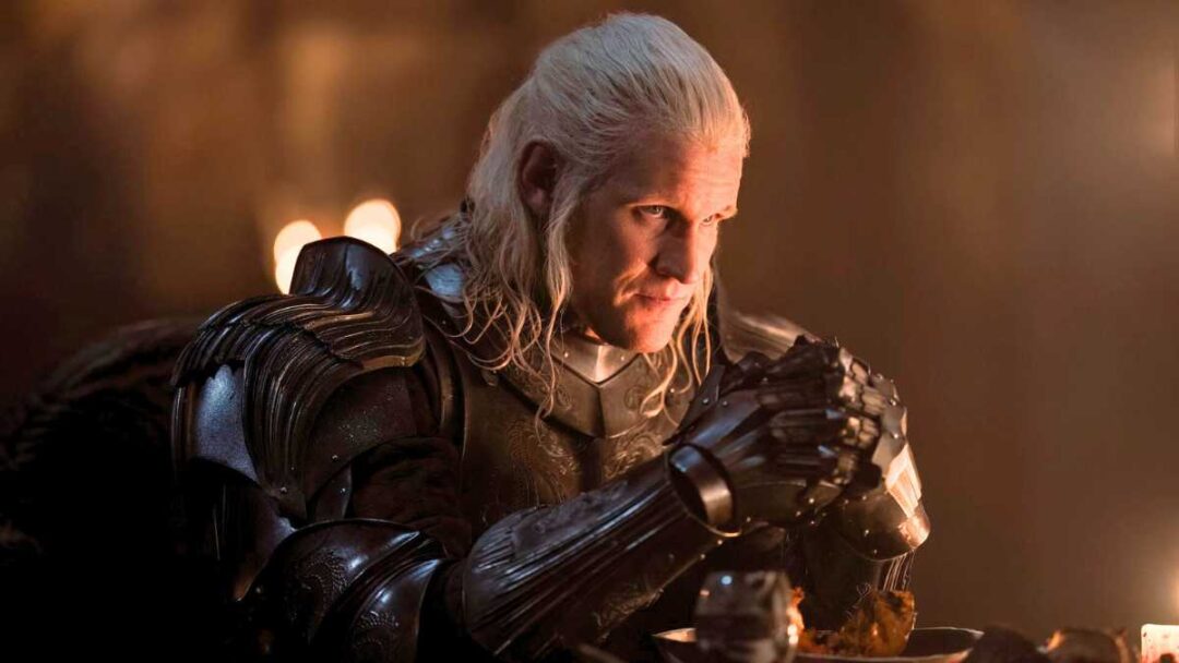 gambar matt smith sebagai daemon targaryen di serial house of the dragon