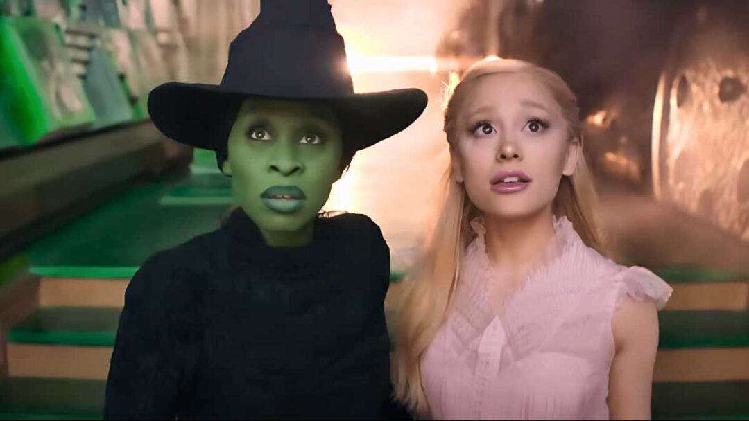 gambar karakter elphaba dan galinda dari film musikal wicked