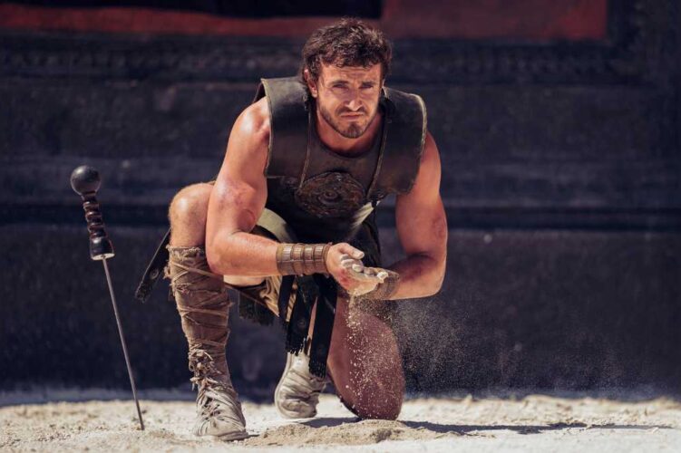 gambar paul mescal di film gladiator 2