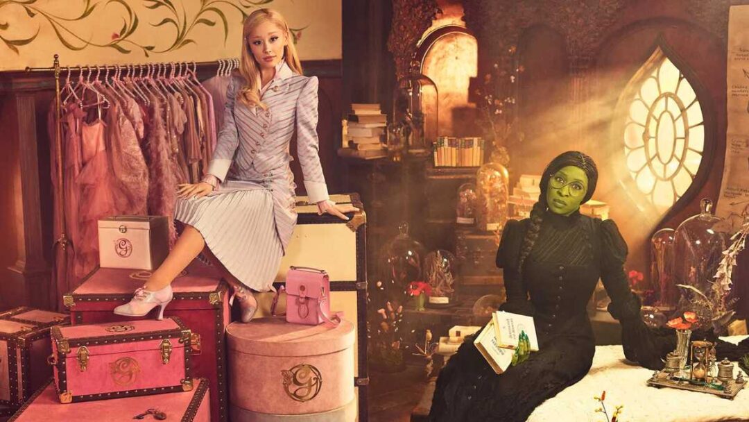 gambar karakter galinda dan elphaba dari film wicked