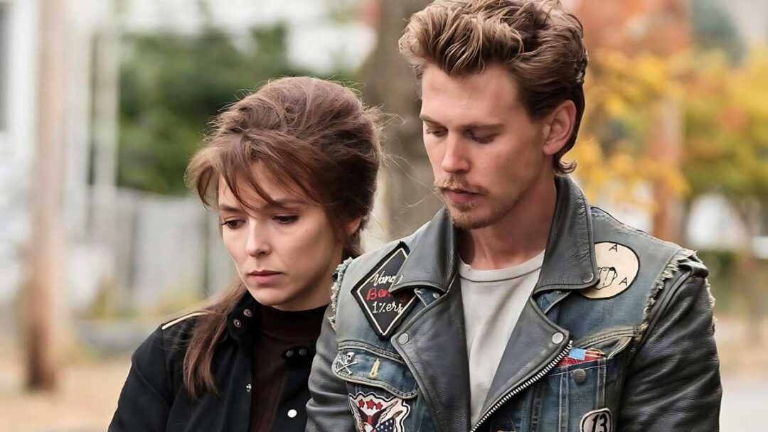 gambar tokoh kathy dan benny di film the bikeriders