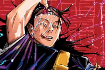 gambar kenjaku di cover manga jujutsu kaisen