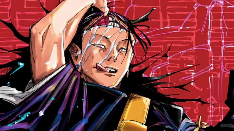 gambar kenjaku di cover manga jujutsu kaisen
