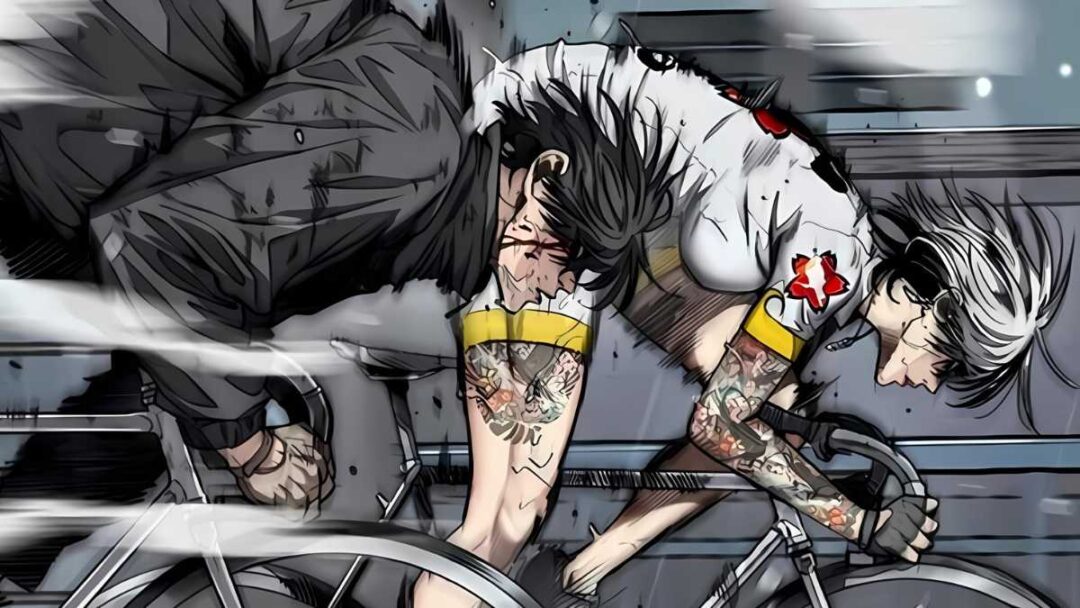 gambar manhwa bertema olahraga sepeda wind breaker