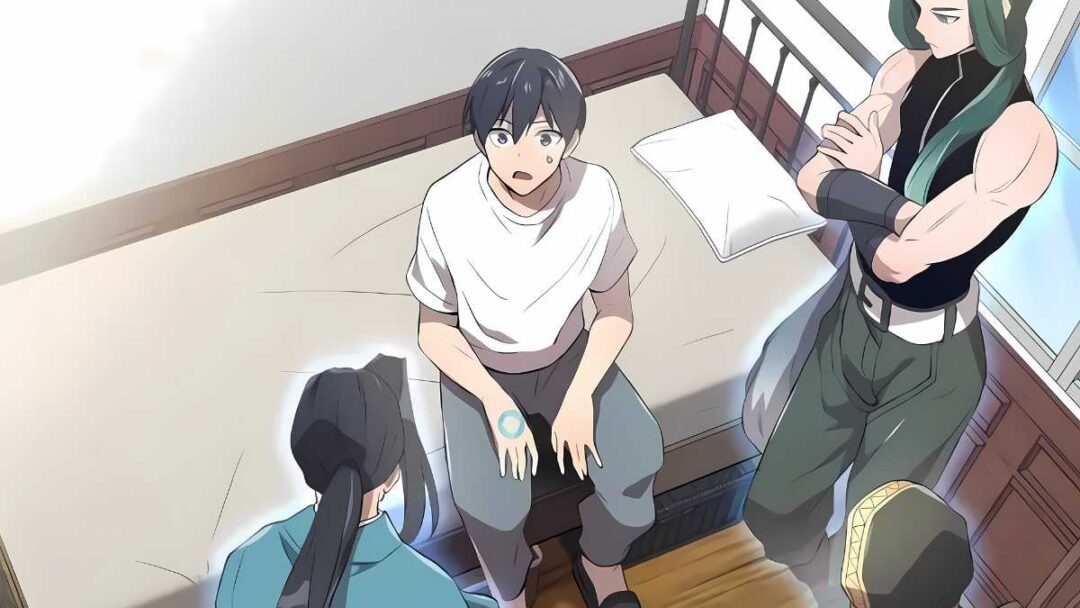 gambar minato kannagi dan para founder di manga I Am the Strongest Transcendent