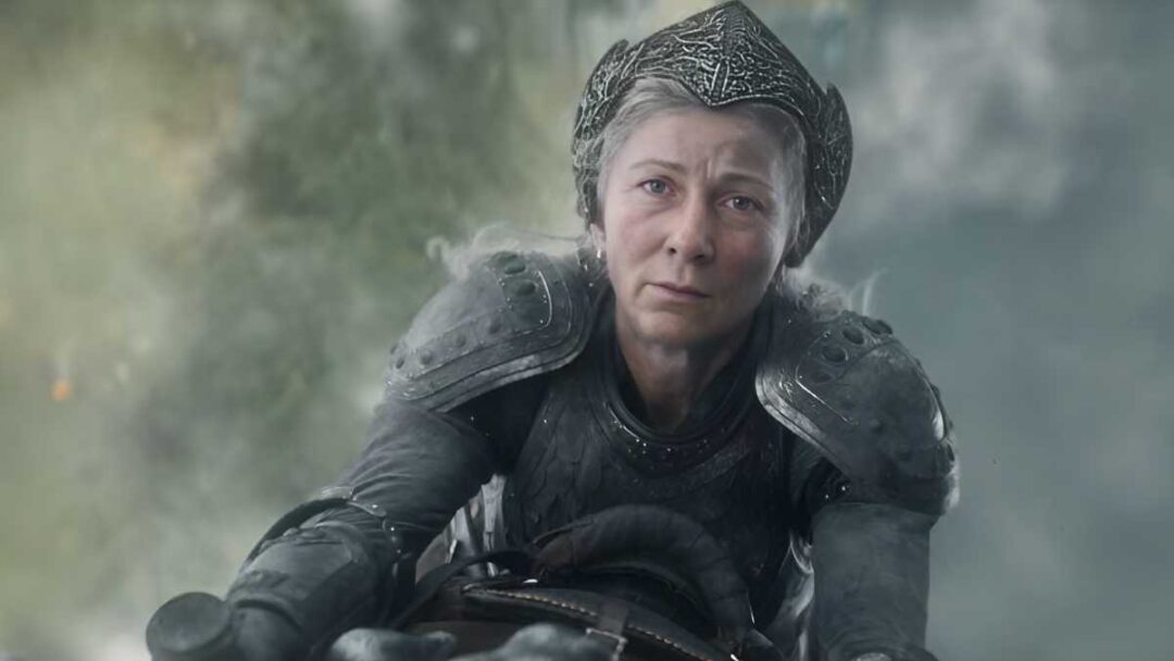 gambar adegan rhaenys targaryen mati di serial house of thee dragon