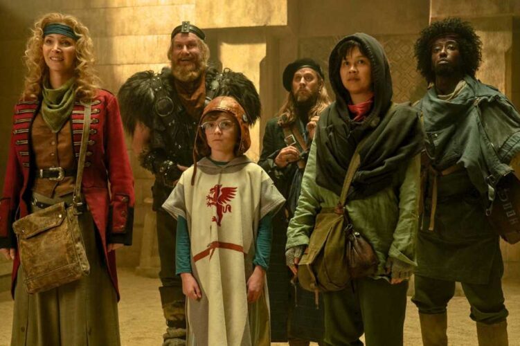 gambar karakter serial time bandits di apple tv+