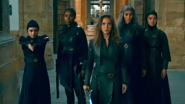 gambar adegan dari serial warrior nun di netflix