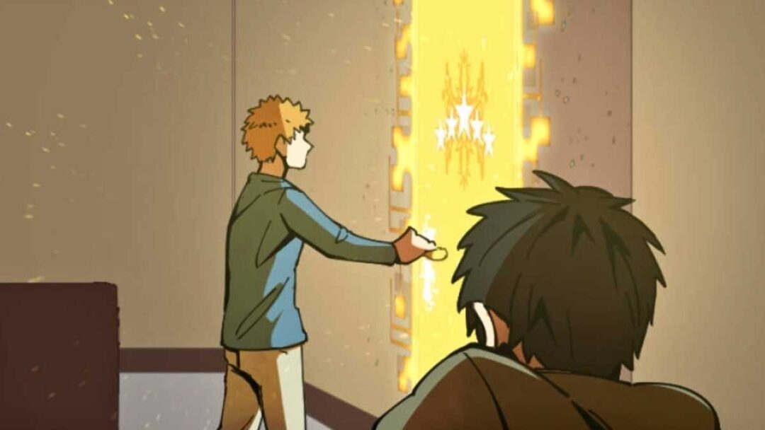 gambar karakter taiga mencuri pintu cobaan emas dari webtoon savior of divine blood