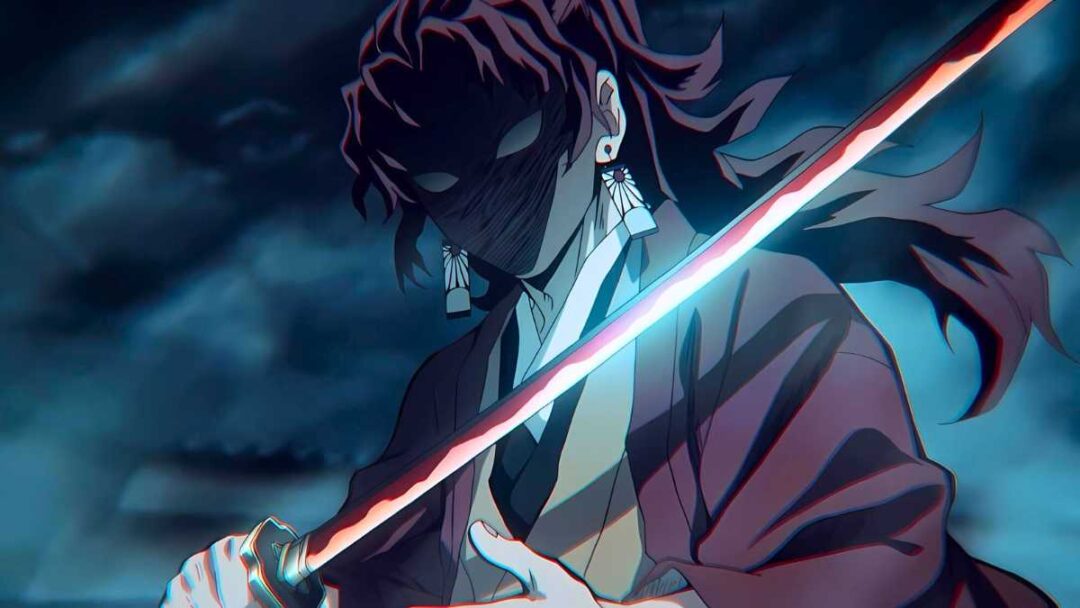 gambar yoriichi tsugikuni dan pedangnya beerdasar ingatan muzan