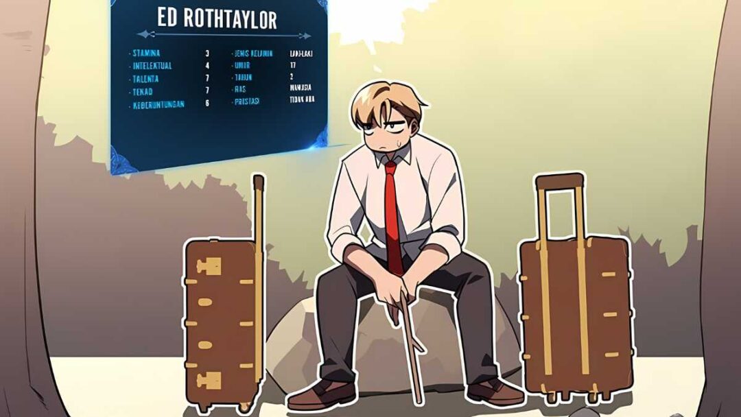 gambar karakter Ed Rothtaylor dari manhwa The Extra's Academy Survival Guide
